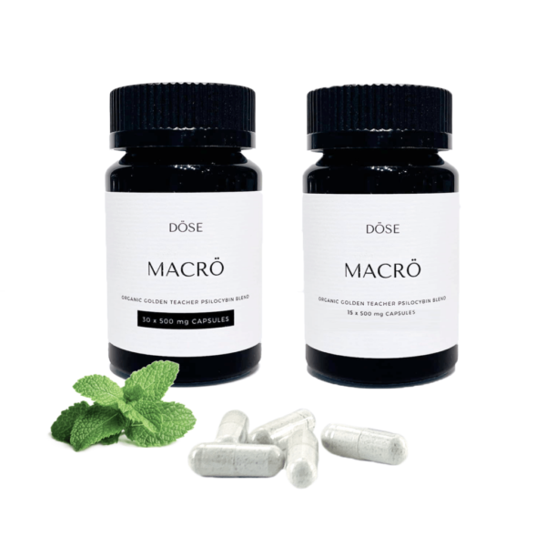 Dose MACRO Makrodosis Psilocybin-Kapseln (15 oder 30 Kapseln)