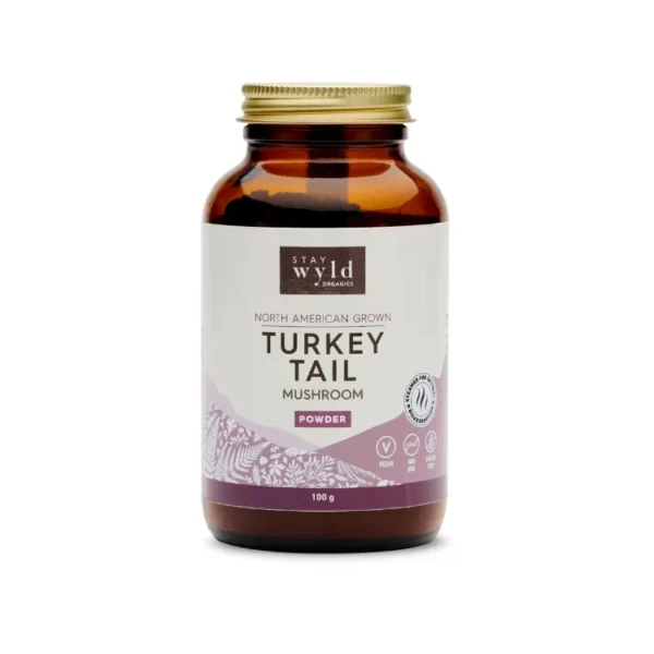 Stay Wyld Organics – Truthahnschwanzpulver (100g)