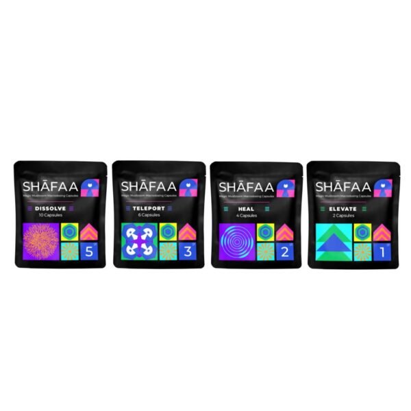 Shafaa Macrodosing Magic Mushroom Kapseln – Golden Teacher