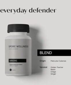Spore Wellness (Immun) Mikrodosierungs-Pilzkapseln